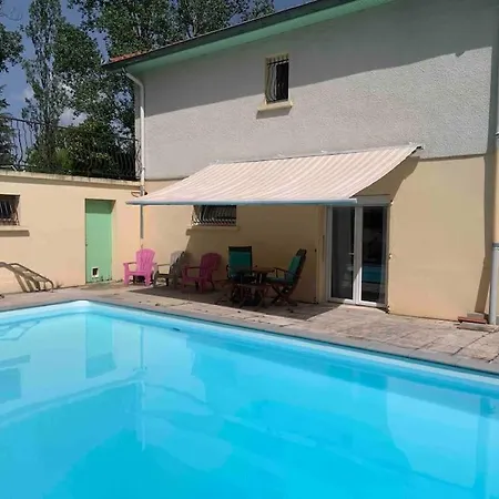 Rdc Avec Jardin Et Piscine Lejlighed *